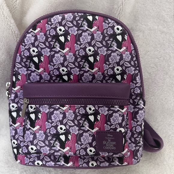 Disney Nightmare Before Christmas Bioworld Mini Backpack: NWT - Picture 1 of 12